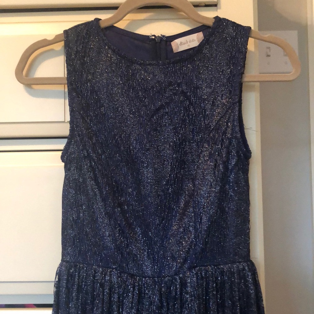 Altar’d State Metallic Sheen Mini Dress